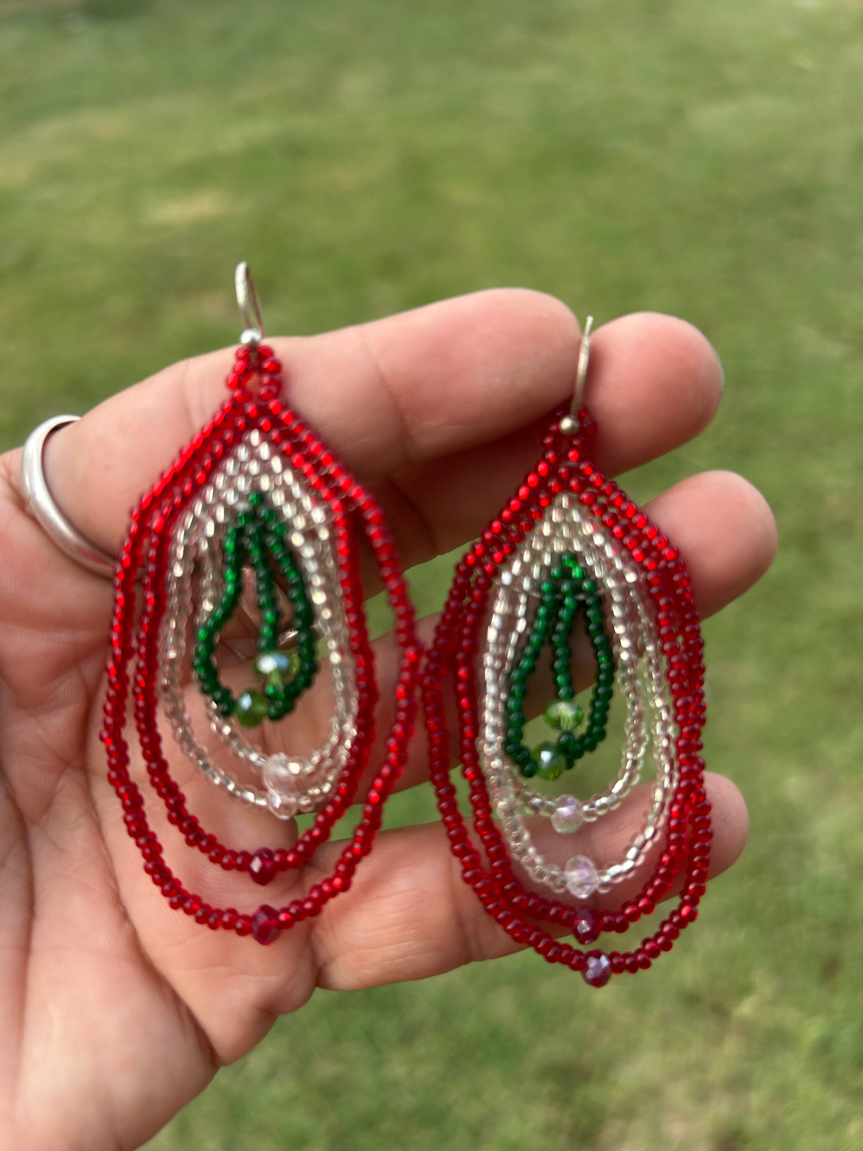 La patria Mexicana earrings