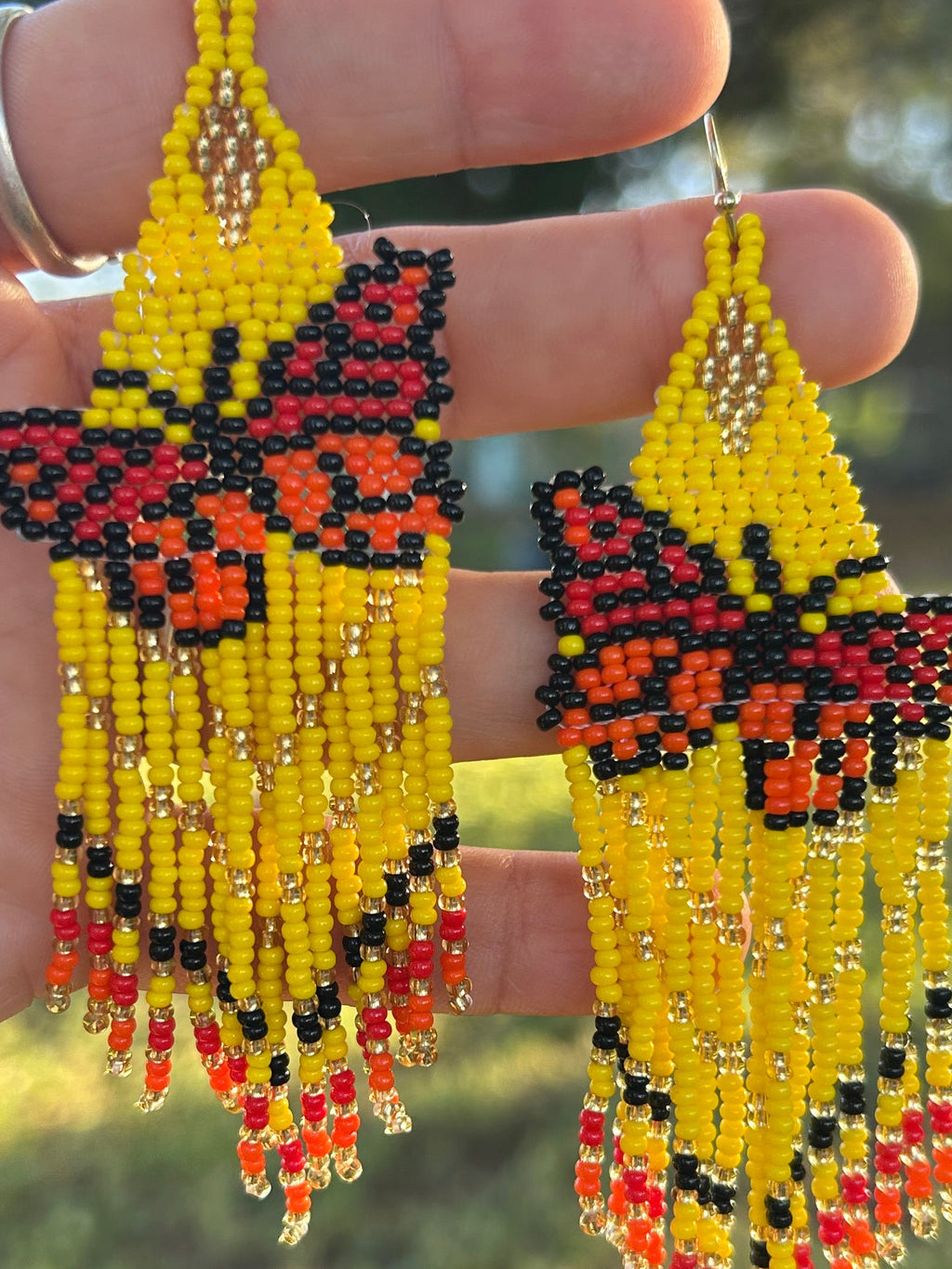 Mariposa libre fuego