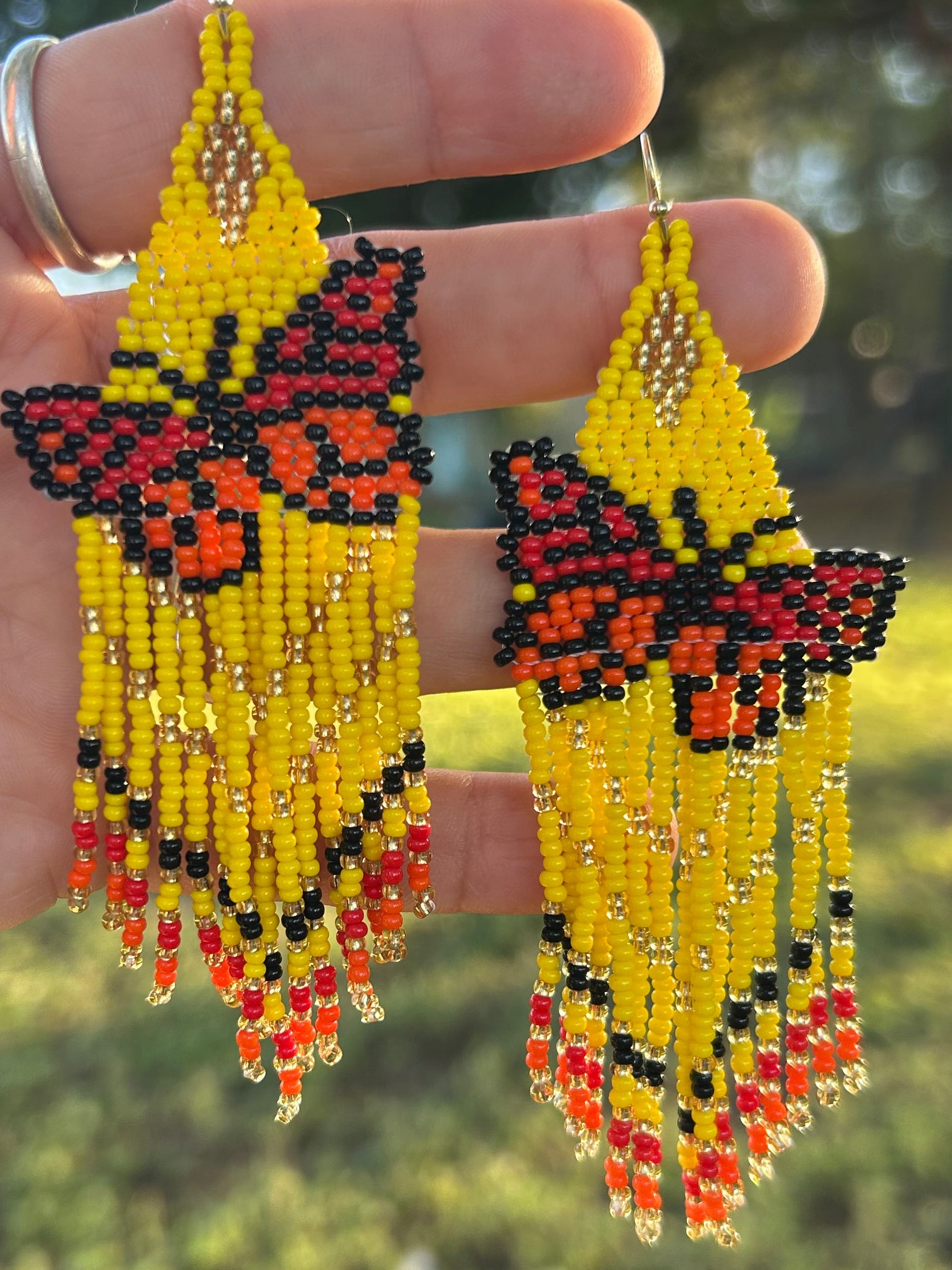 Mariposa libre fuego