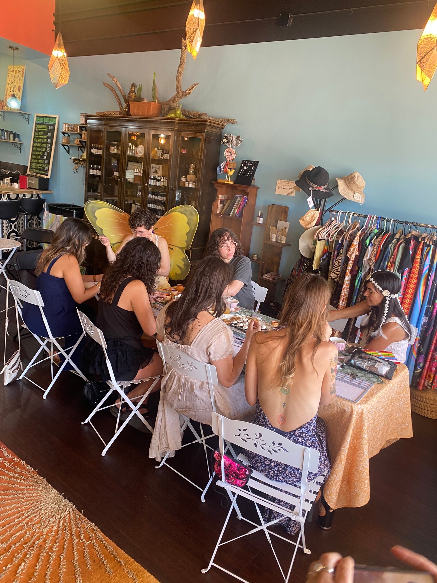 Fairy Tiara Party at Rainbow Bliss Café