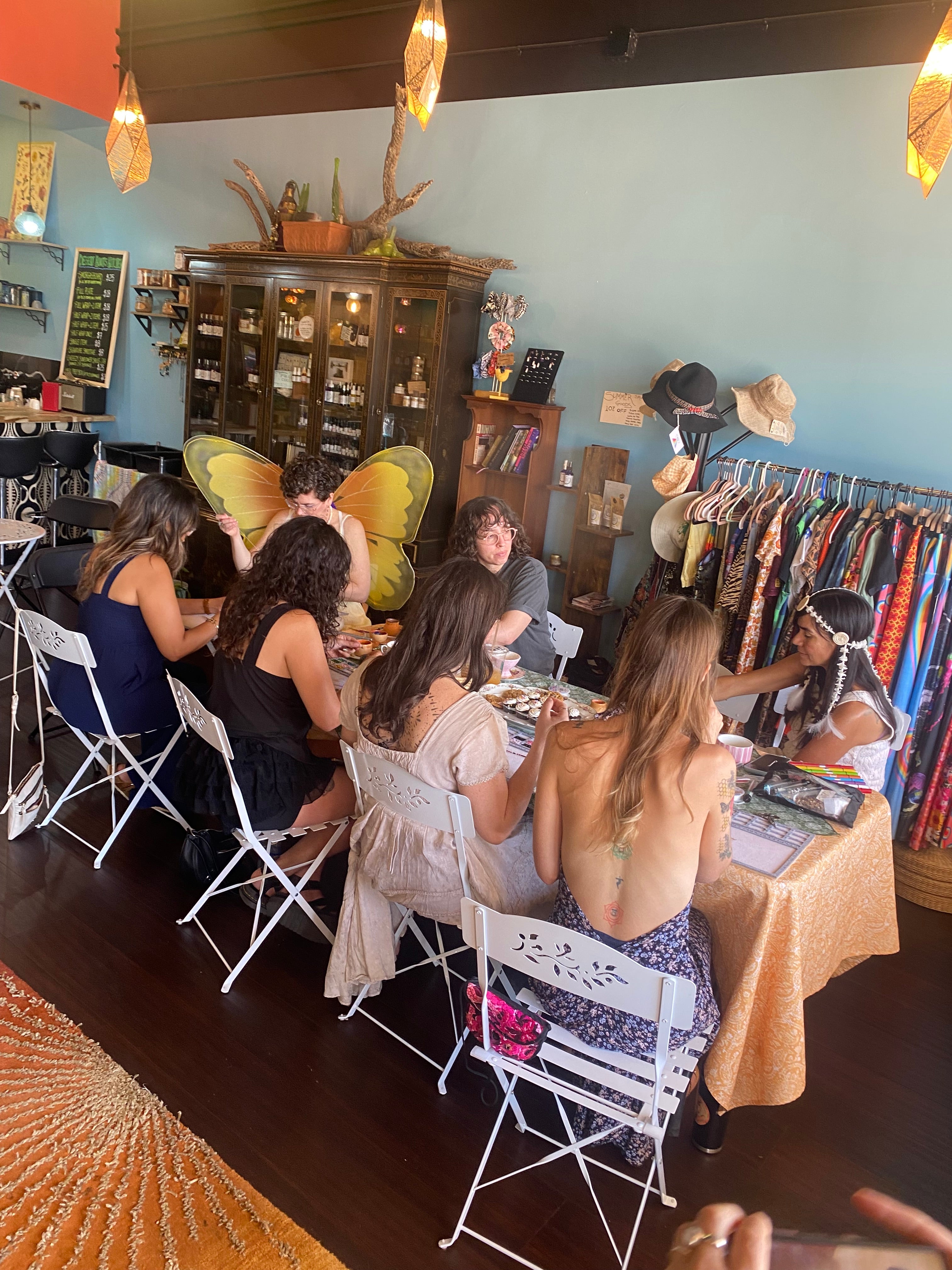 Fairy Tiara Party at Rainbow Bliss Café