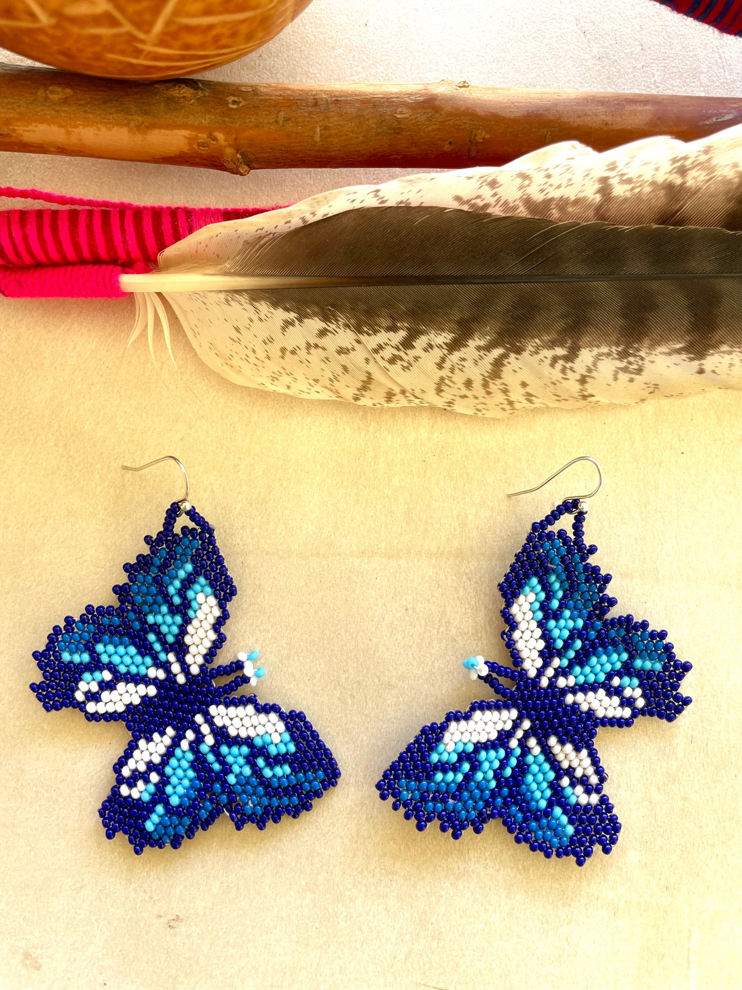 Mariposa Earrings - Blue
