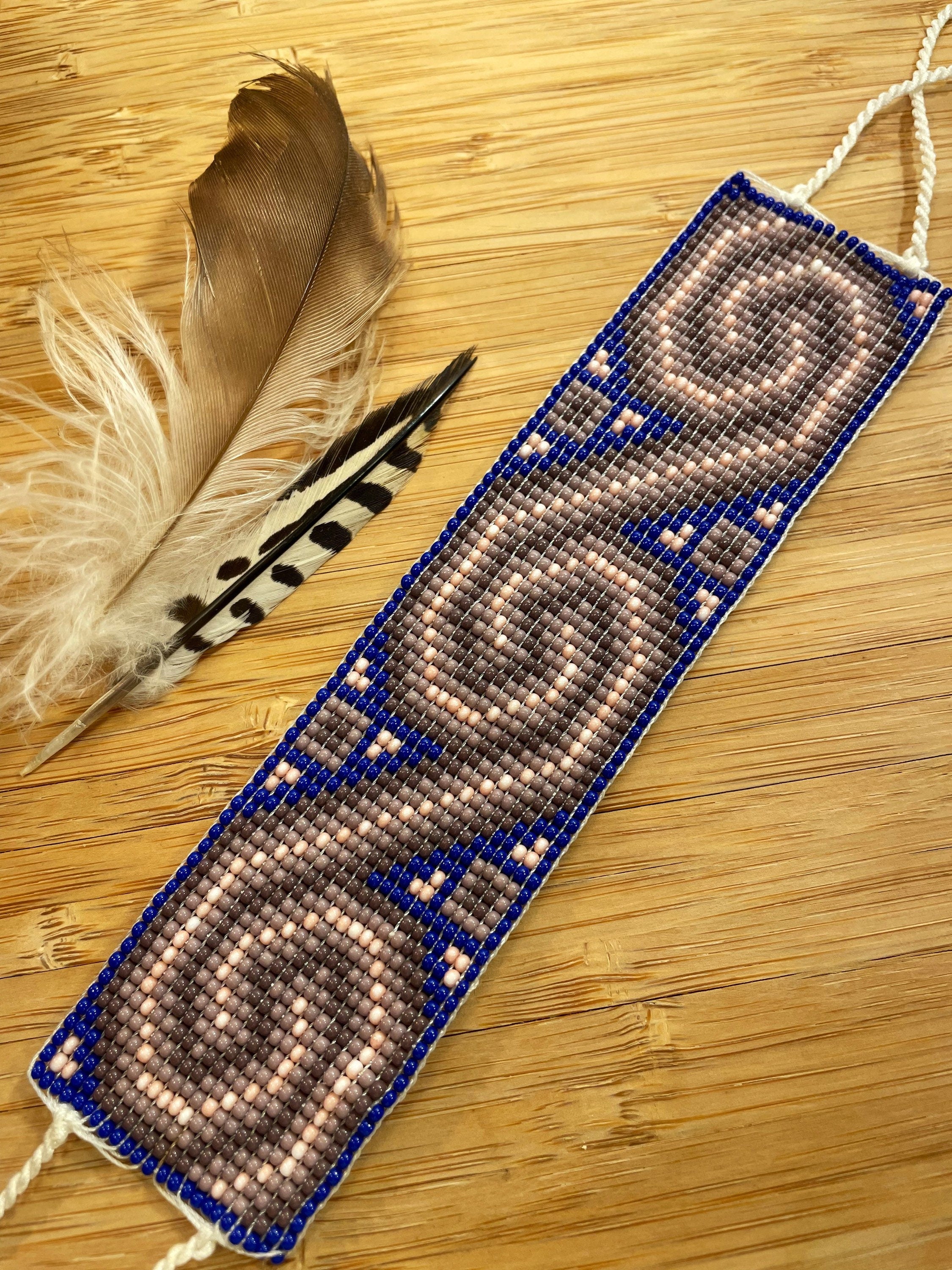 Olas de Mar Bracelet- Colores Violeta y Azul